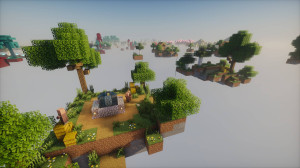 Herunterladen Tryzz's Sky Challenge zum Minecraft 1.21.5