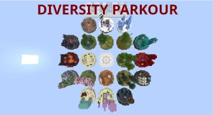 Herunterladen Diversity Parkour zum Minecraft 26.1.2