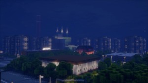 Herunterladen Jaworowiec City 1988 zum Minecraft 1.21.11
