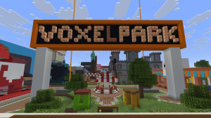 Herunterladen Voxel Park zum Minecraft 1.21.8