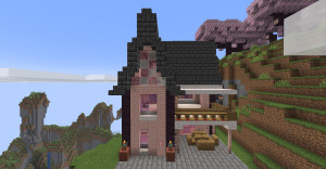 Herunterladen Cherry house zum Minecraft 1.21.8