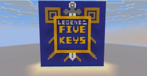 Herunterladen Legend of the Five Keys zum Minecraft 1.21.11