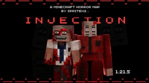 Herunterladen Injection - A Minecraft Horror Map zum Minecraft 1.21.5