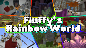 Herunterladen Fluffy's Rainbow World zum Minecraft 1.20.4