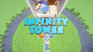 Herunterladen Infinity Tower Parkour zum Minecraft 1.21.4