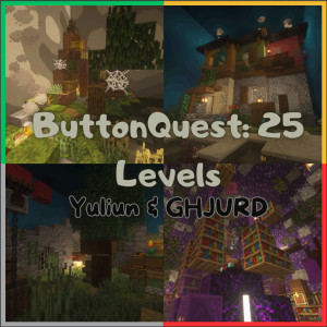 Herunterladen ButtonQuest: The 25 Mythical Realms zum Minecraft 1.20.1