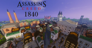 Herunterladen Assassin's Creed 1840 zum Minecraft 1.20.1